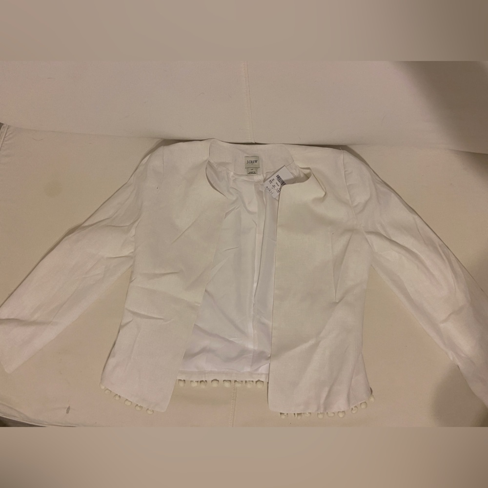 Jcrew White Blazer Jacket